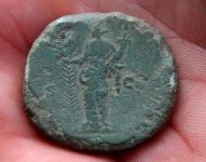 Pagramančio piliakalnyje rasta senovės Romos moneta